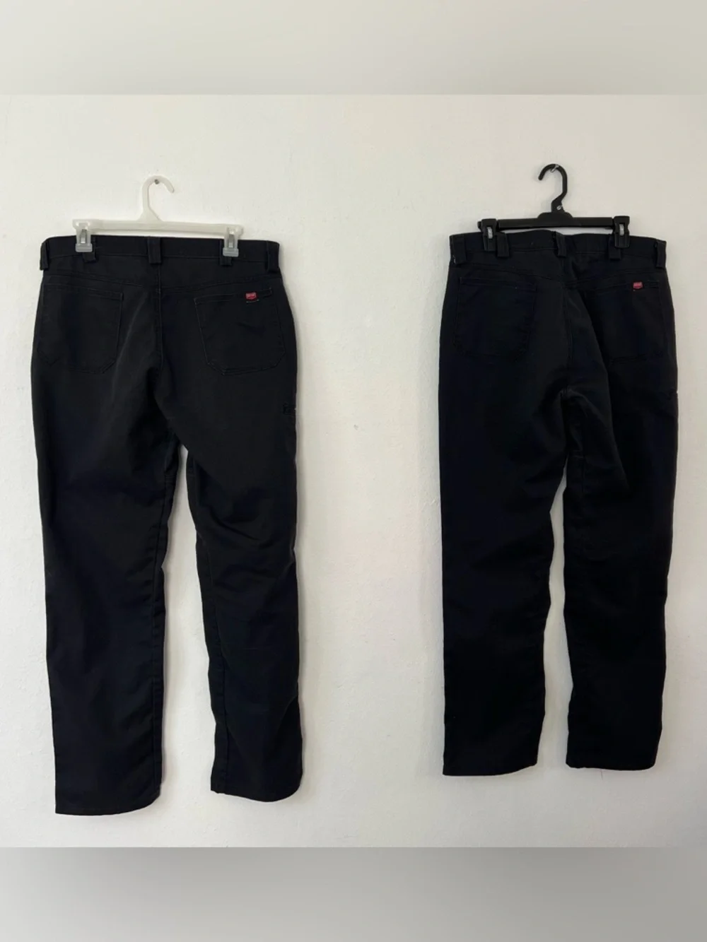 Set of 2 Red Kap Men's Black Cargo Pants with Five Pockets Size  34”x 32” - Picture 5 of 12